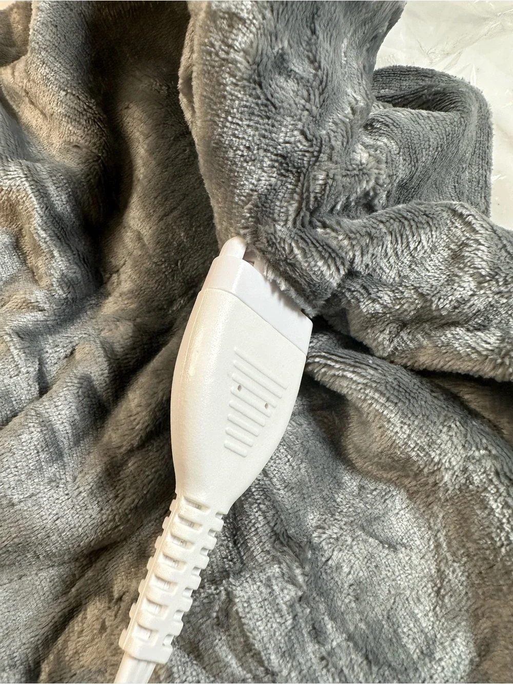 NIP Eydna Gray Electric Blanket Twin Size - Extremely Soft